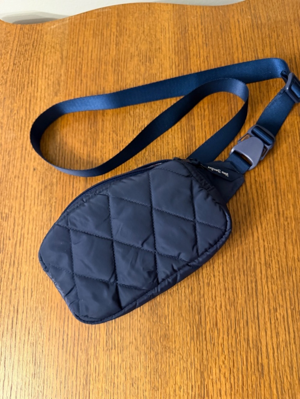 Vera Bradley Navy Quilted Crossbody Sling Bag